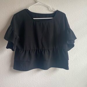 small black cropped top